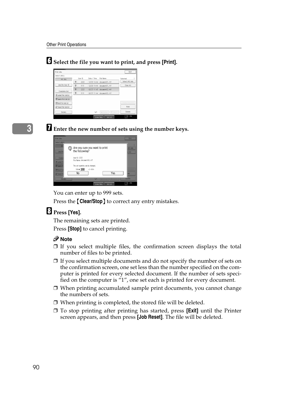 Ricoh Aficio MP MP C3500/C4500 User Manual | Page 98 / 166