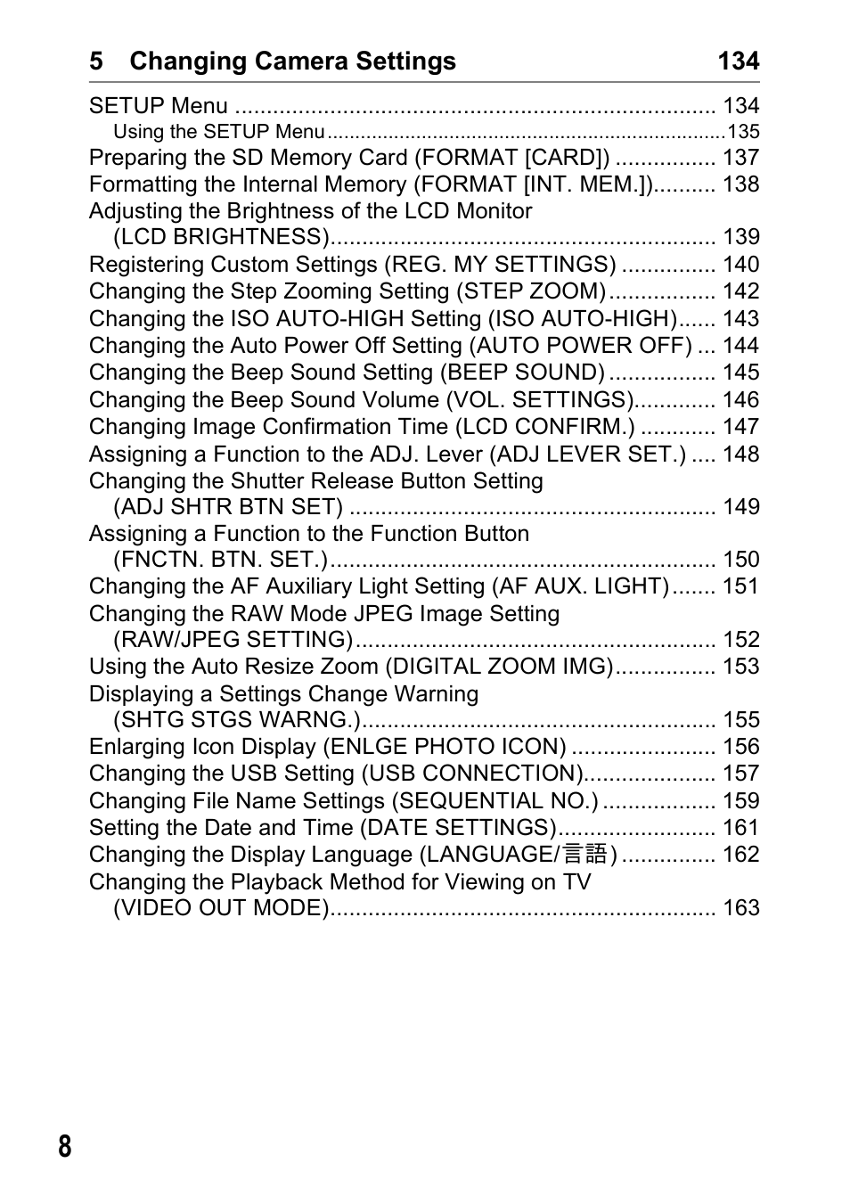 Ricoh GX100VF User Manual | Page 10 / 218