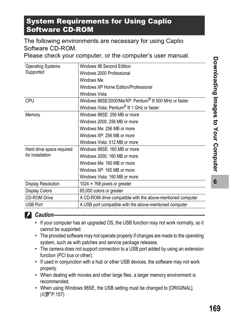 Ricoh GX100VF User Manual | Page 171 / 218
