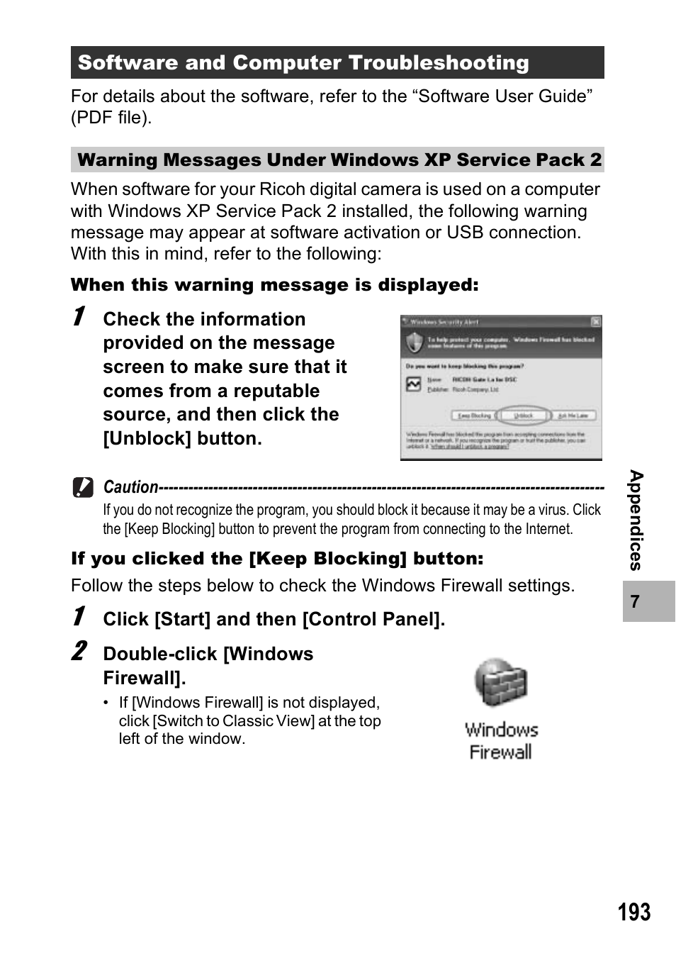Ricoh GX100VF User Manual | Page 195 / 218