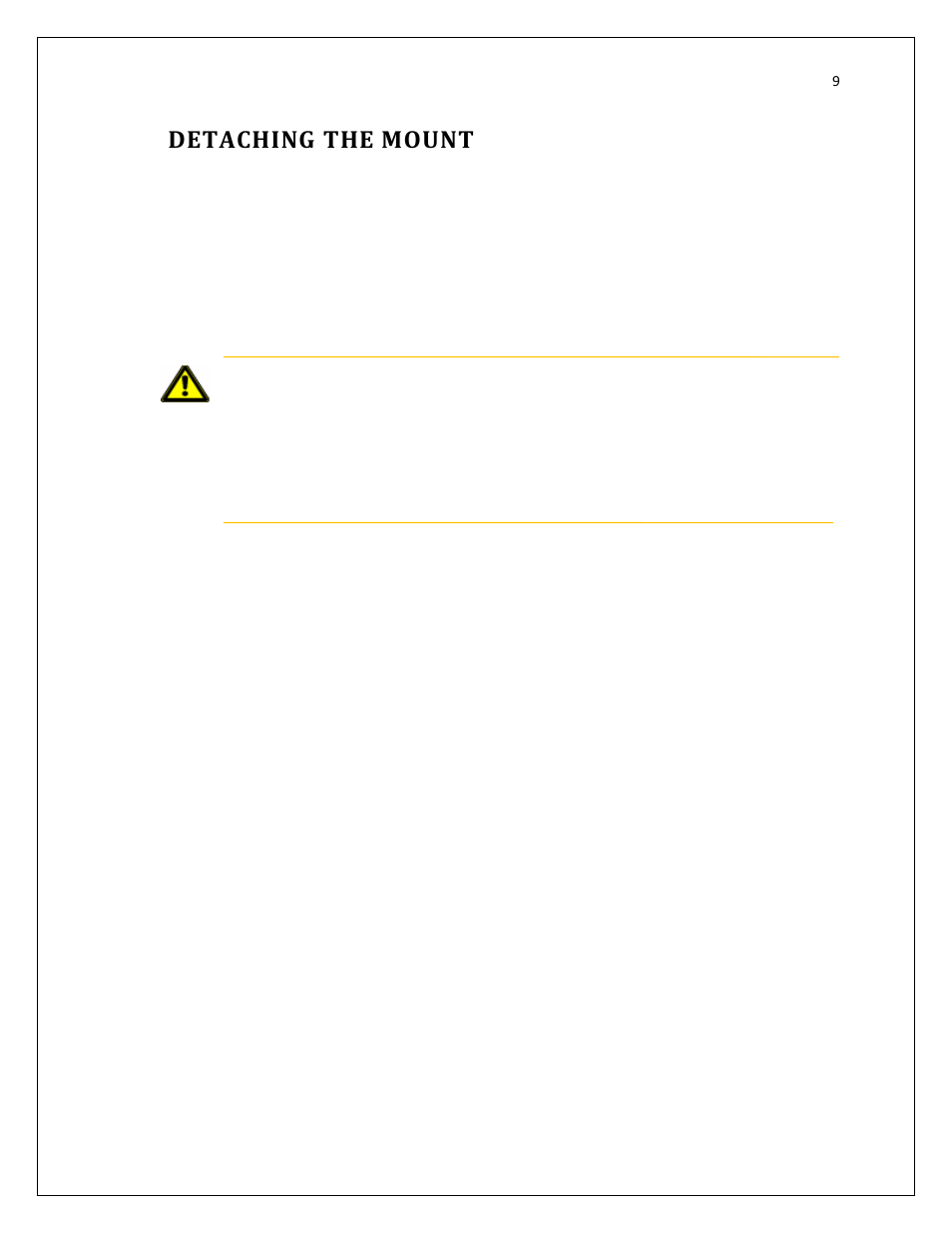 Detaching the mount | RightWay GPS Navigator RW 200 User Manual | Page 9 / 73