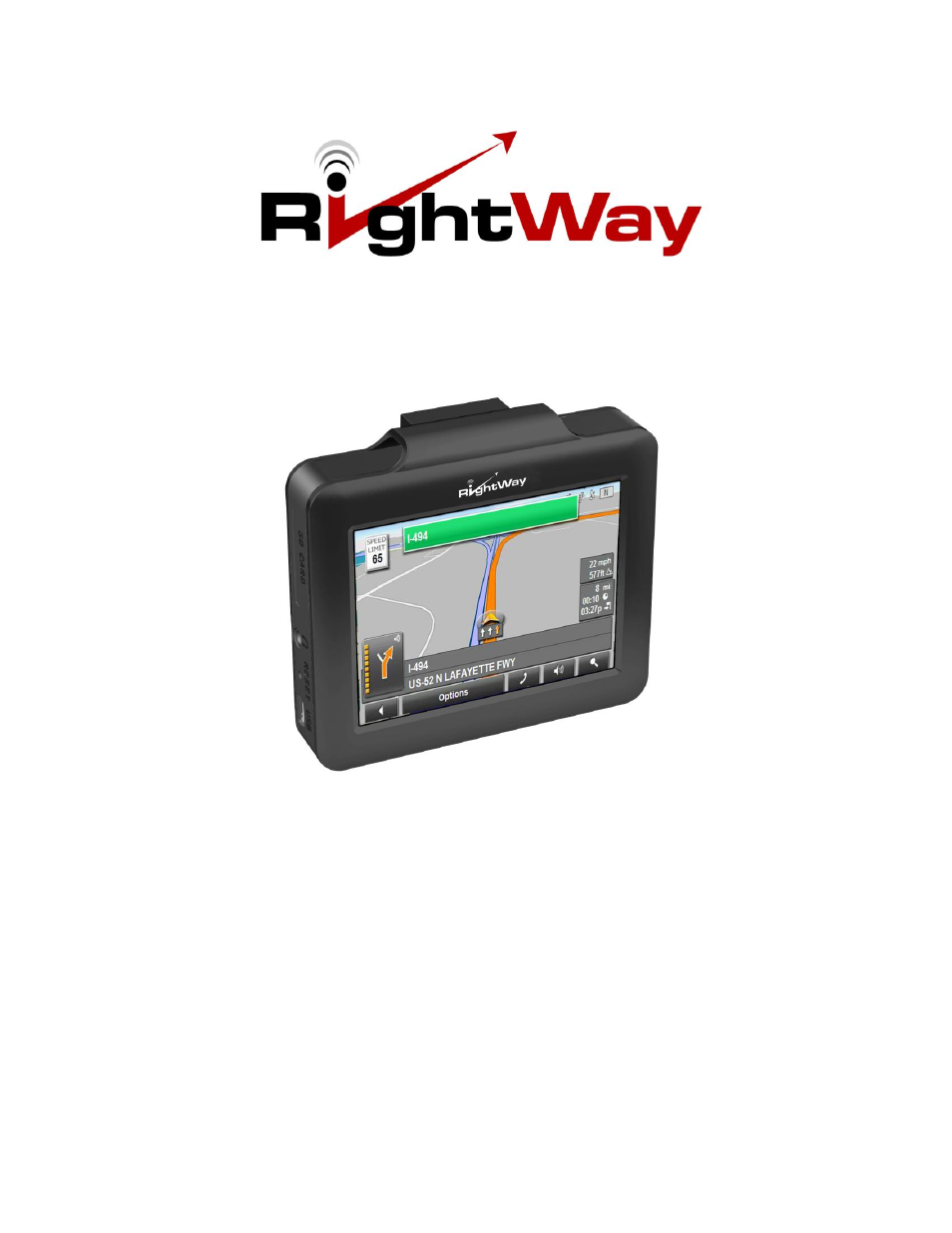 RightWay GPS Navigator RW 355 User Manual | 120 pages