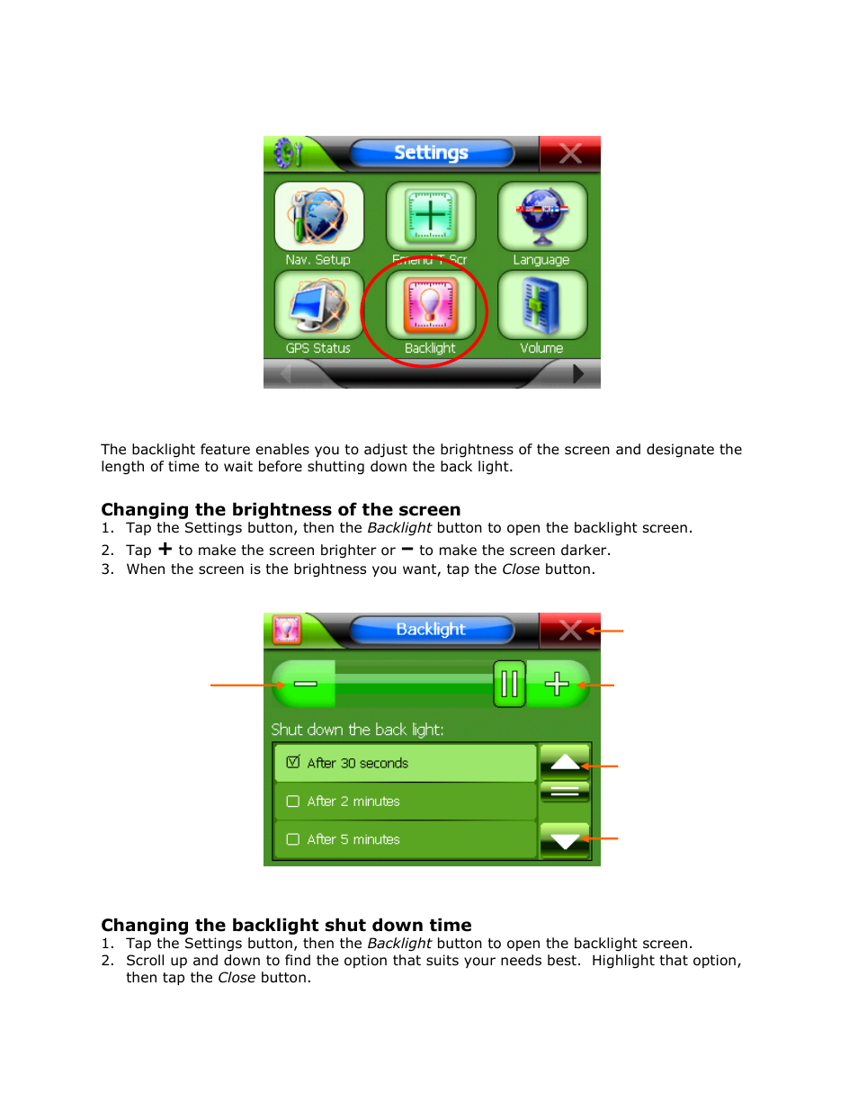 RightWay GPS Navigator RW 355 User Manual | Page 109 / 120