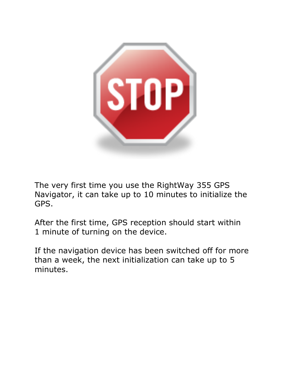 RightWay GPS Navigator RW 355 User Manual | Page 11 / 120