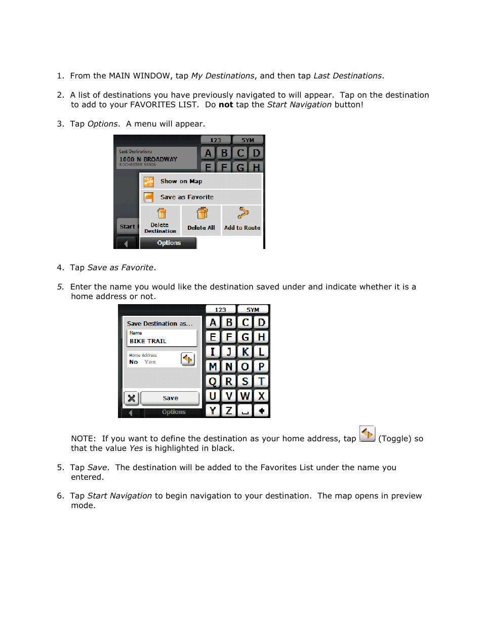 RightWay GPS Navigator RW 355 User Manual | Page 34 / 120