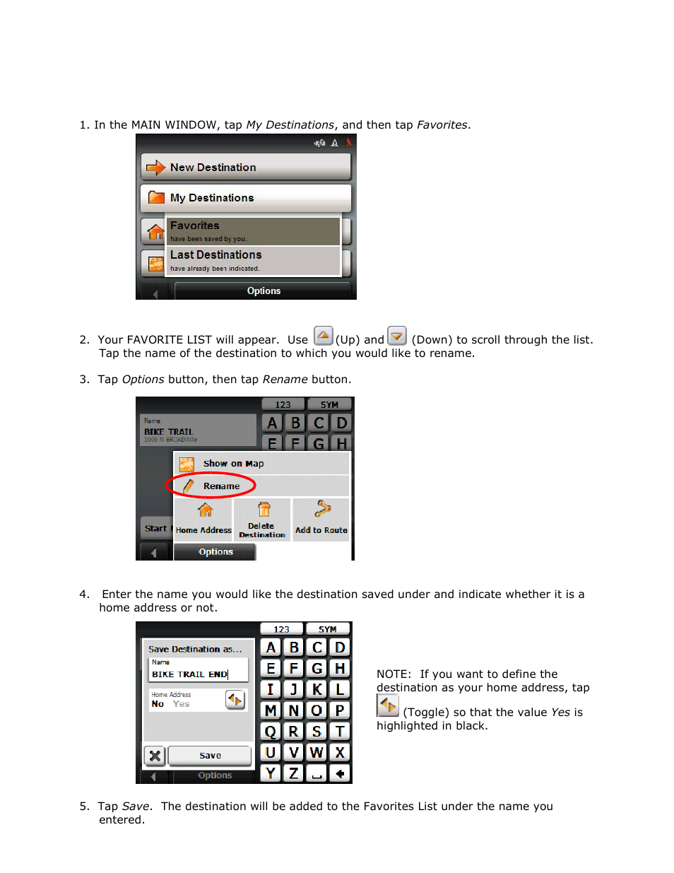 RightWay GPS Navigator RW 355 User Manual | Page 36 / 120