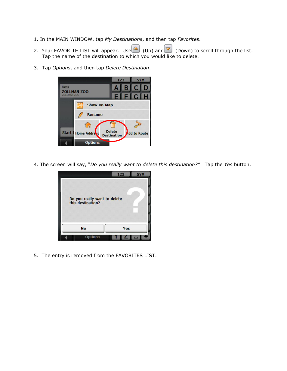 RightWay GPS Navigator RW 355 User Manual | Page 38 / 120