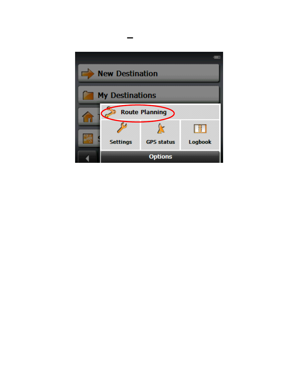 Options – route planning | RightWay GPS Navigator RW 355 User Manual | Page 56 / 120