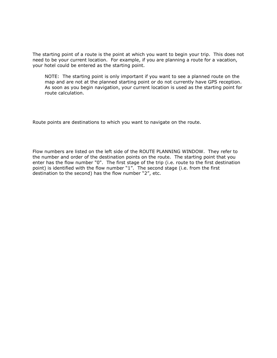 General routing information | RightWay GPS Navigator RW 355 User Manual | Page 57 / 120