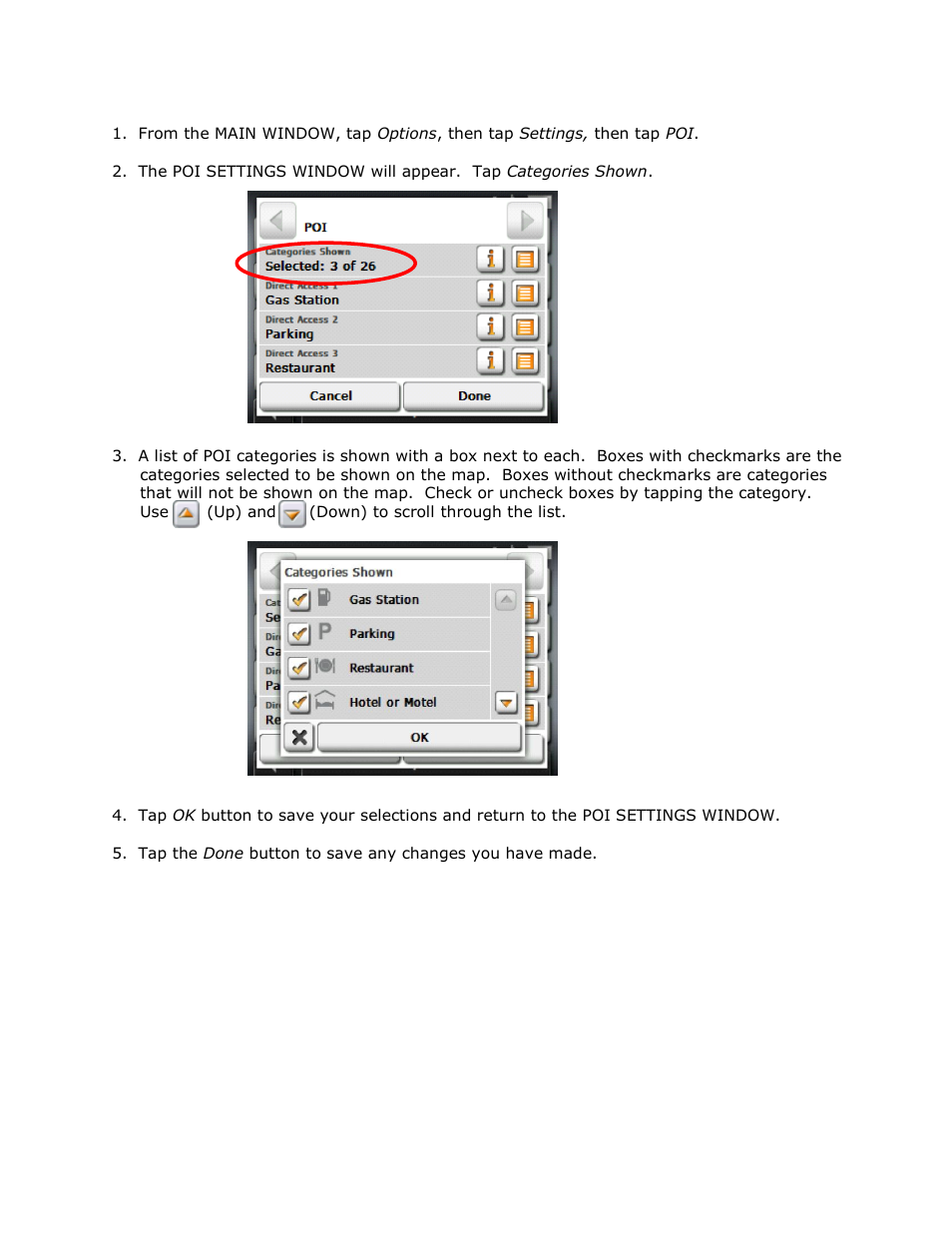 RightWay GPS Navigator RW 355 User Manual | Page 77 / 120