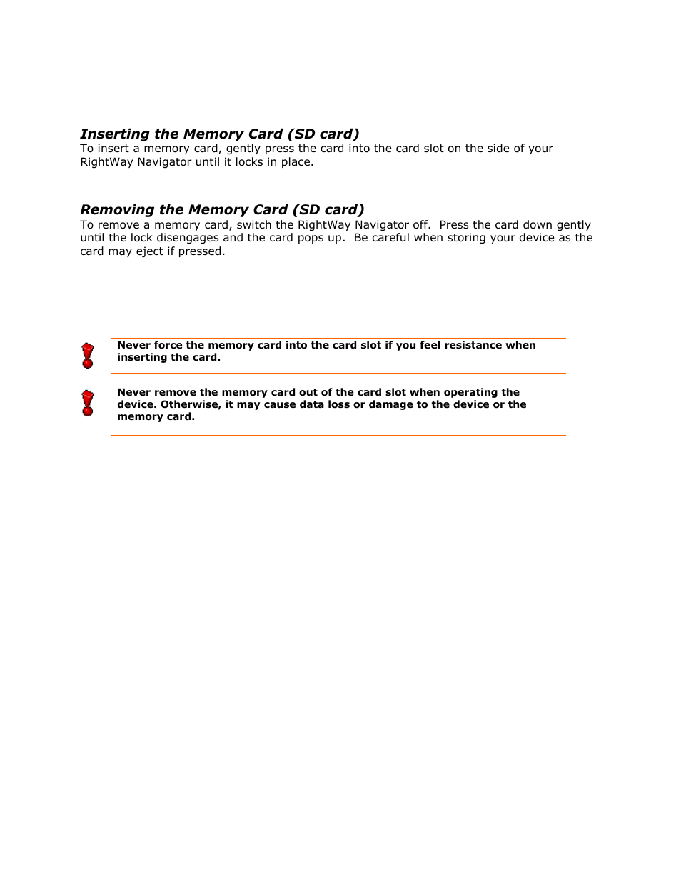 RightWay GPS Navigator RW 355 User Manual | Page 90 / 120