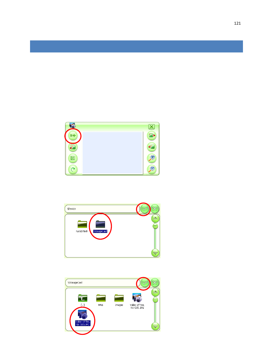 Photo viewer | RightWay GPS Navigator RW 430 User Manual | Page 121 / 143
