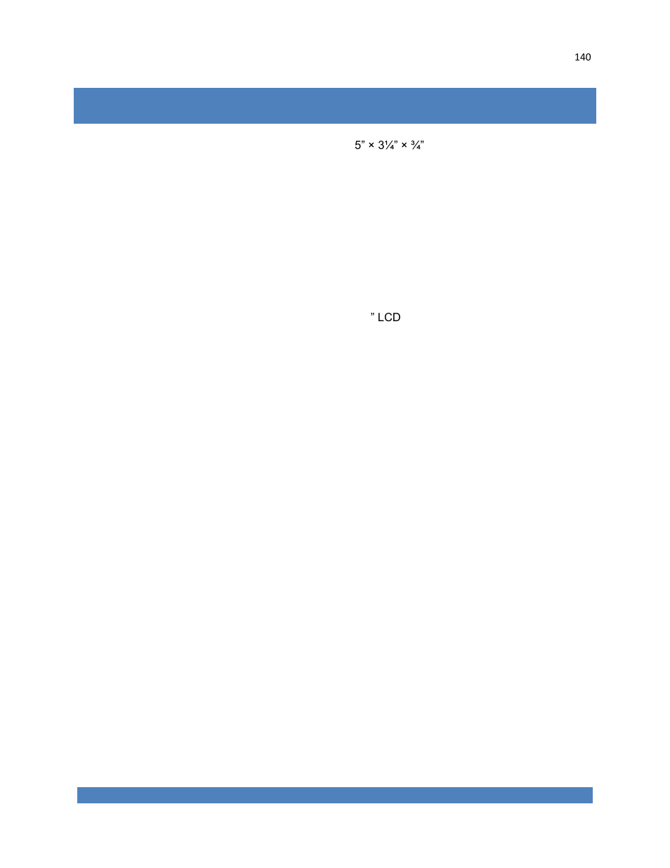 Technical spcifications | RightWay GPS Navigator RW 430 User Manual | Page 140 / 143