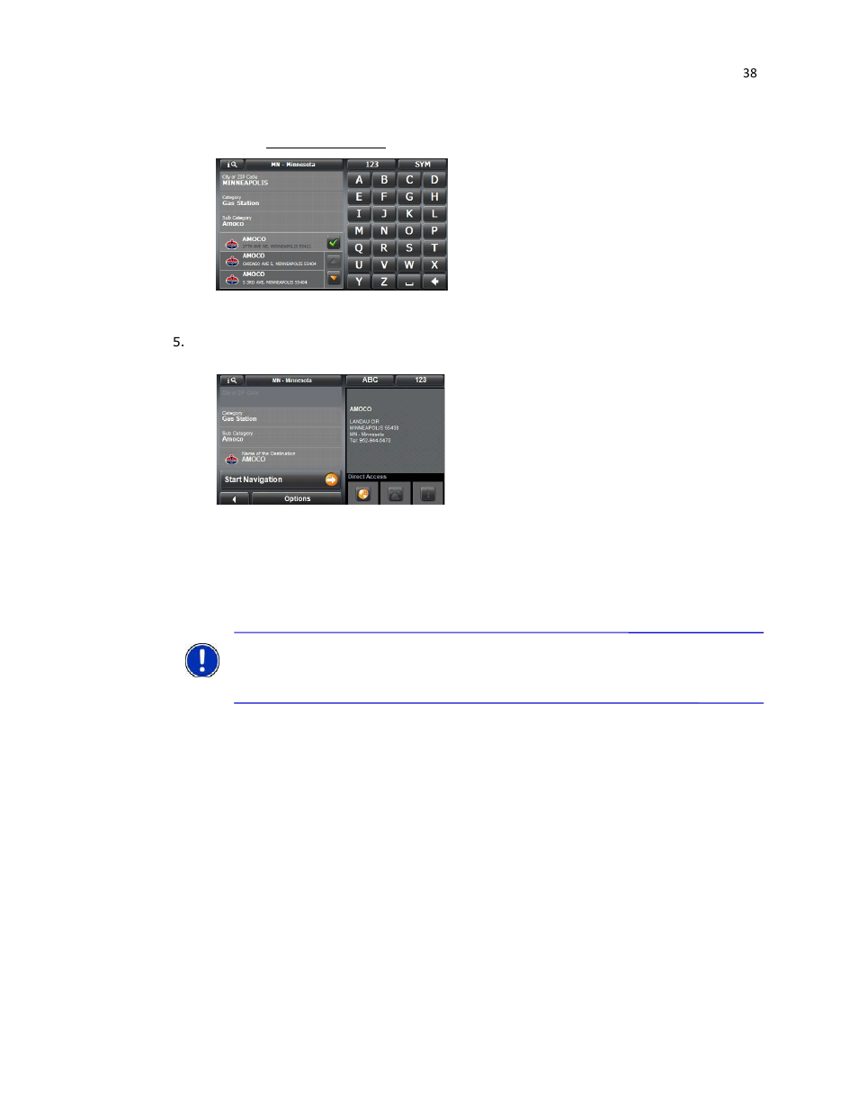 RightWay GPS Navigator RW 430 User Manual | Page 38 / 143