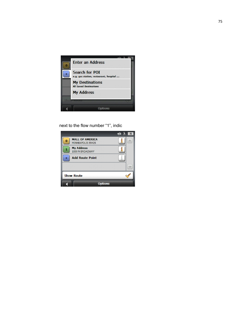 RightWay GPS Navigator RW 430 User Manual | Page 75 / 143