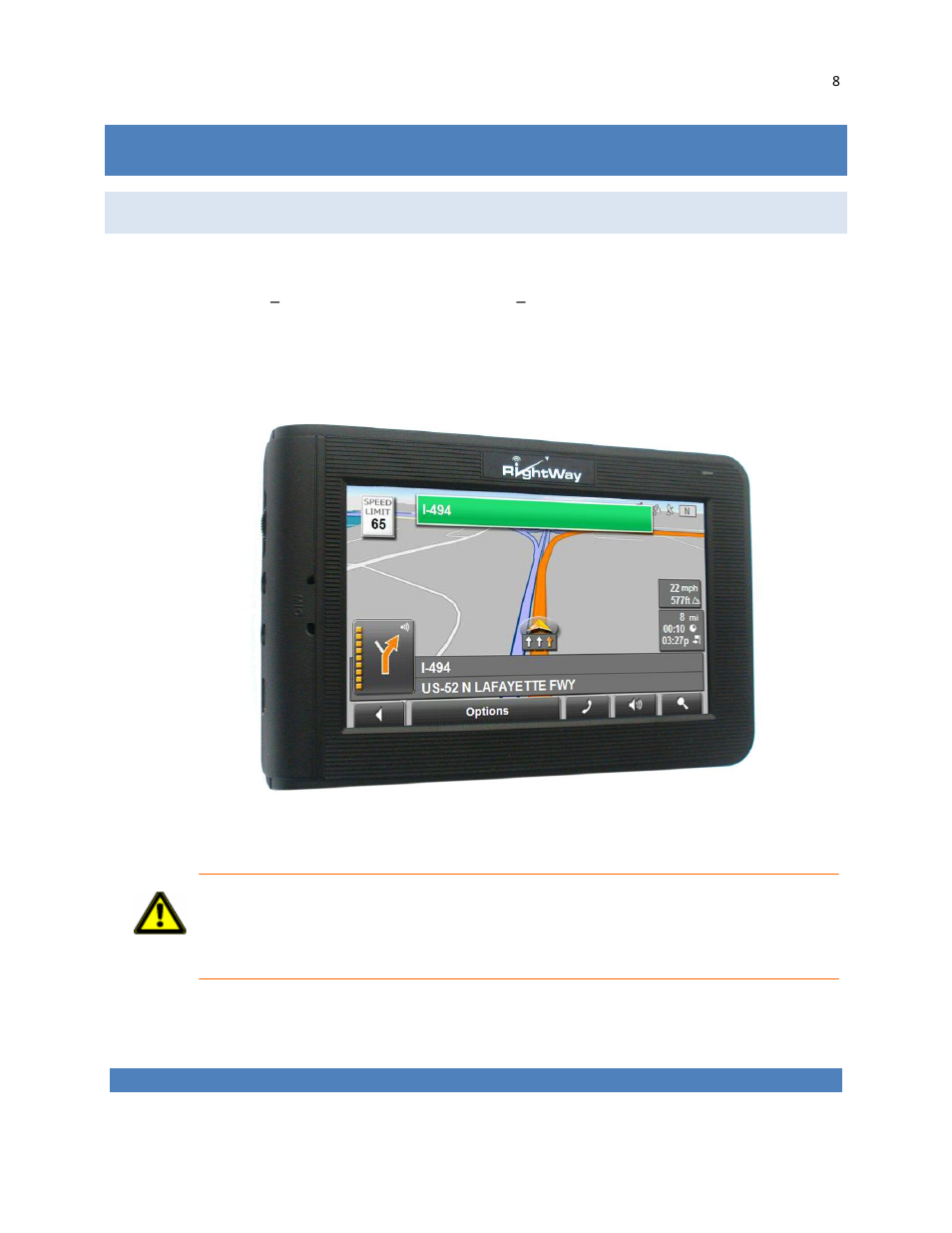 Welcome, Introducing your rightway gps navigator 430 | RightWay GPS Navigator RW 430 User Manual | Page 8 / 143