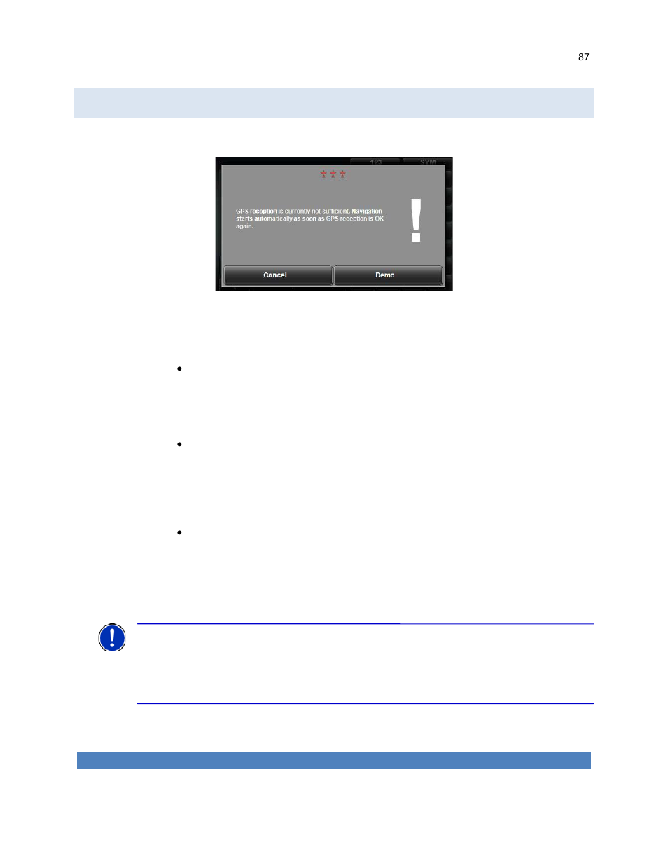 No gps reception | RightWay GPS Navigator RW 430 User Manual | Page 87 / 143
