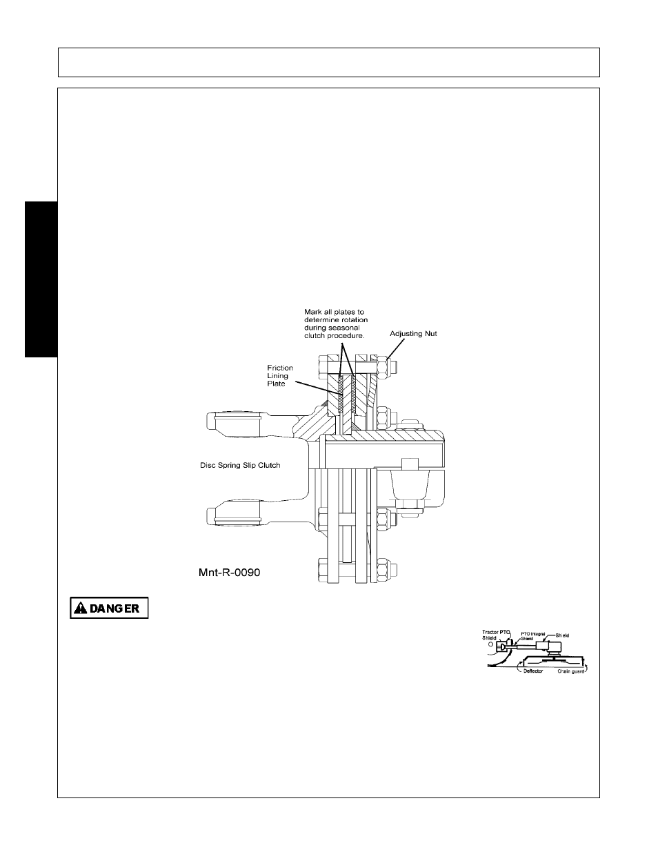 Slip clutch -12, Maintenance, Slip clutch | Rhino Mounts 148 User Manual | Page 156 / 178