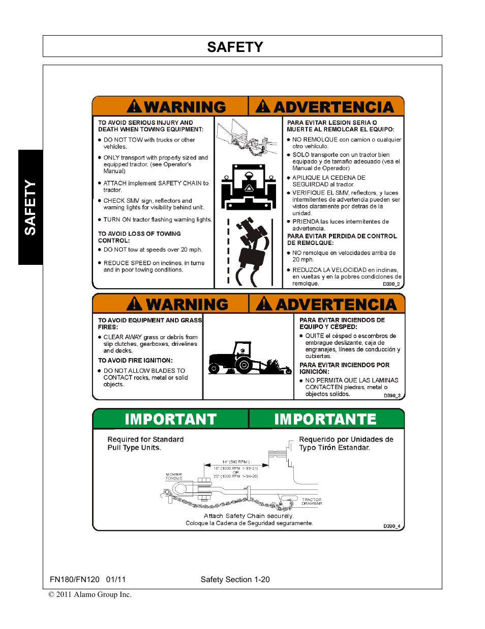 Safety | Rhino Mounts FN120 User Manual | Page 28 / 194