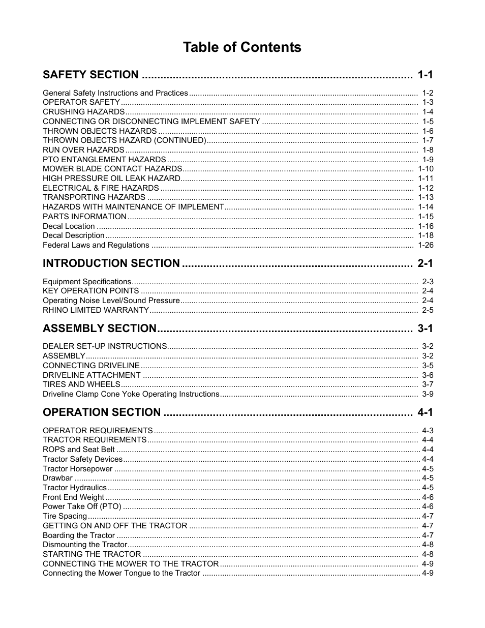 Rhino Mounts FN120 User Manual | Page 6 / 194