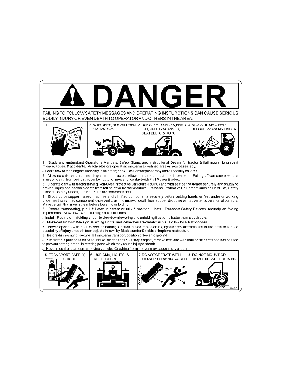 To the owner/operator/dealer | Rhino Mounts RHD88 User Manual | Page 2 / 152