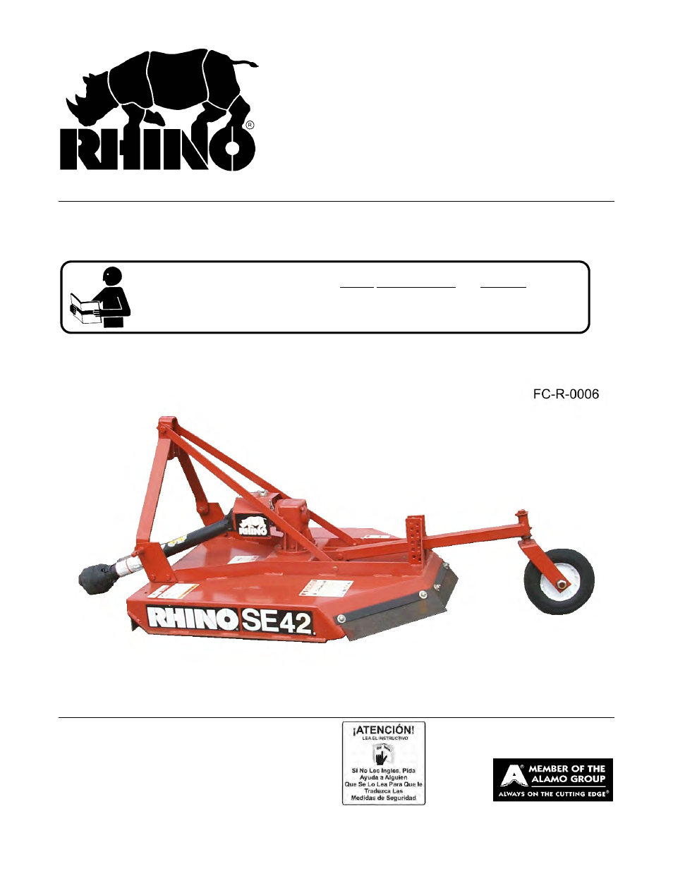 Rhino Mounts SE42 User Manual | 138 pages