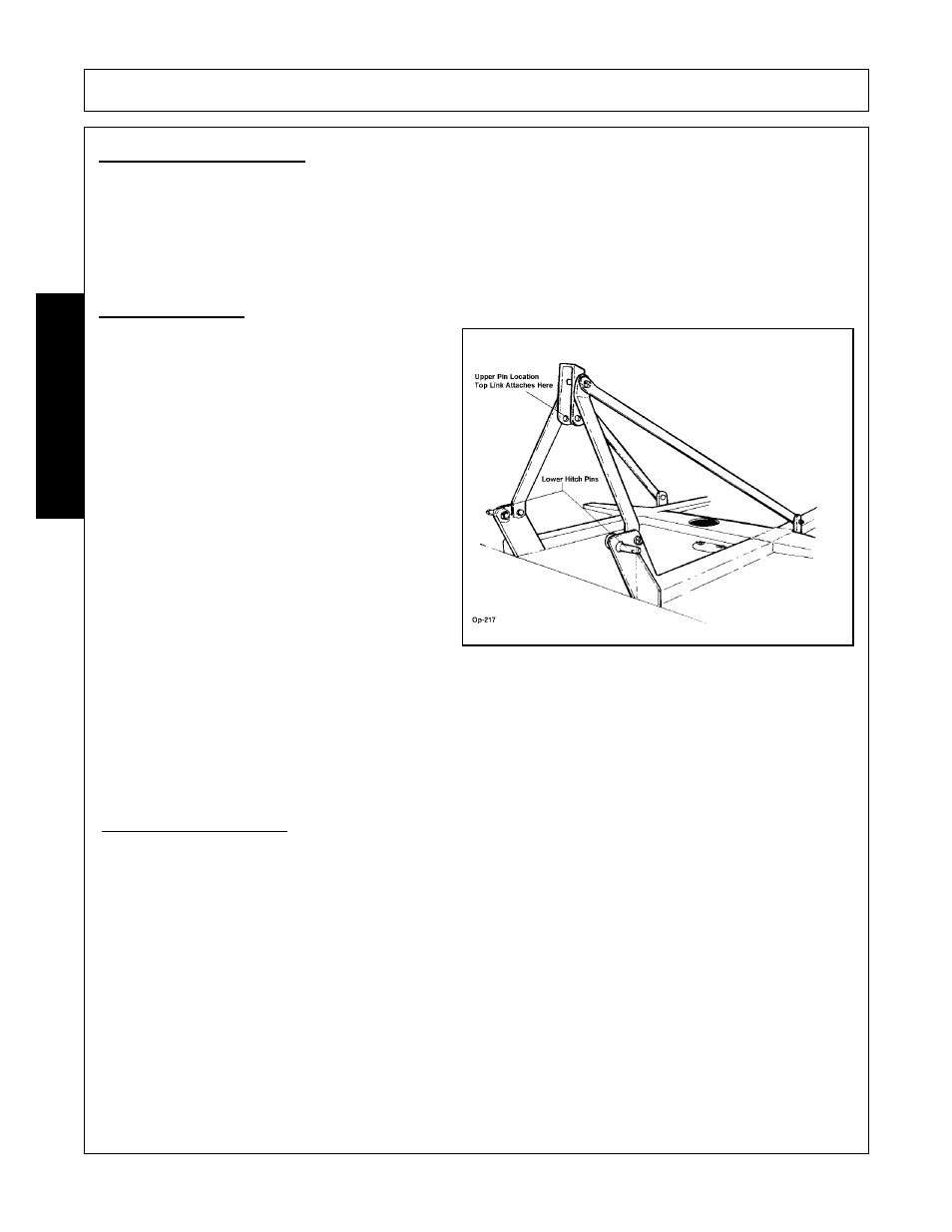 4 3-point hitch, 5 front end weight, Operation | Opera t ion | Rhino Mounts SE42 User Manual | Page 88 / 138
