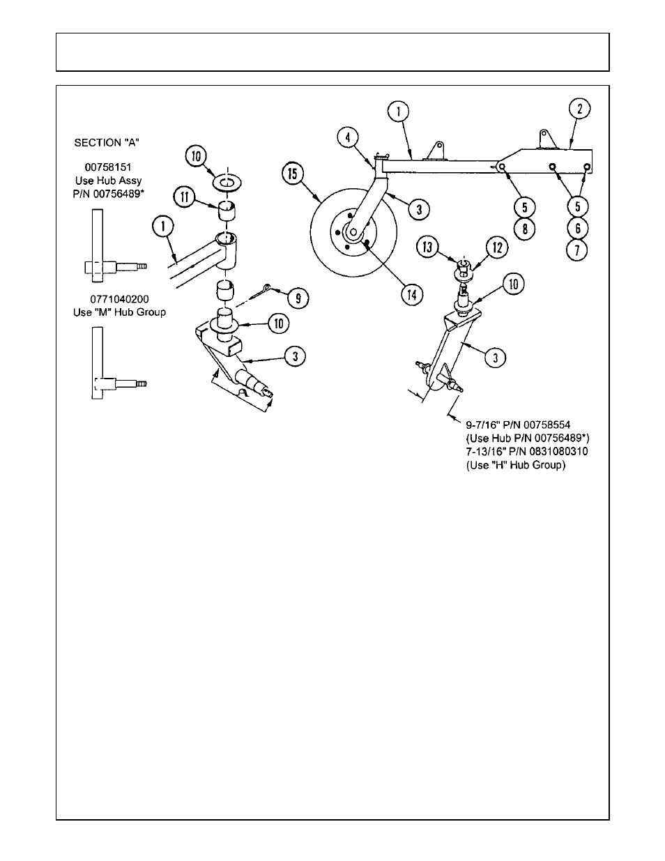 Gauge wheel | Rhino Mounts 697P User Manual | Page 9 / 37