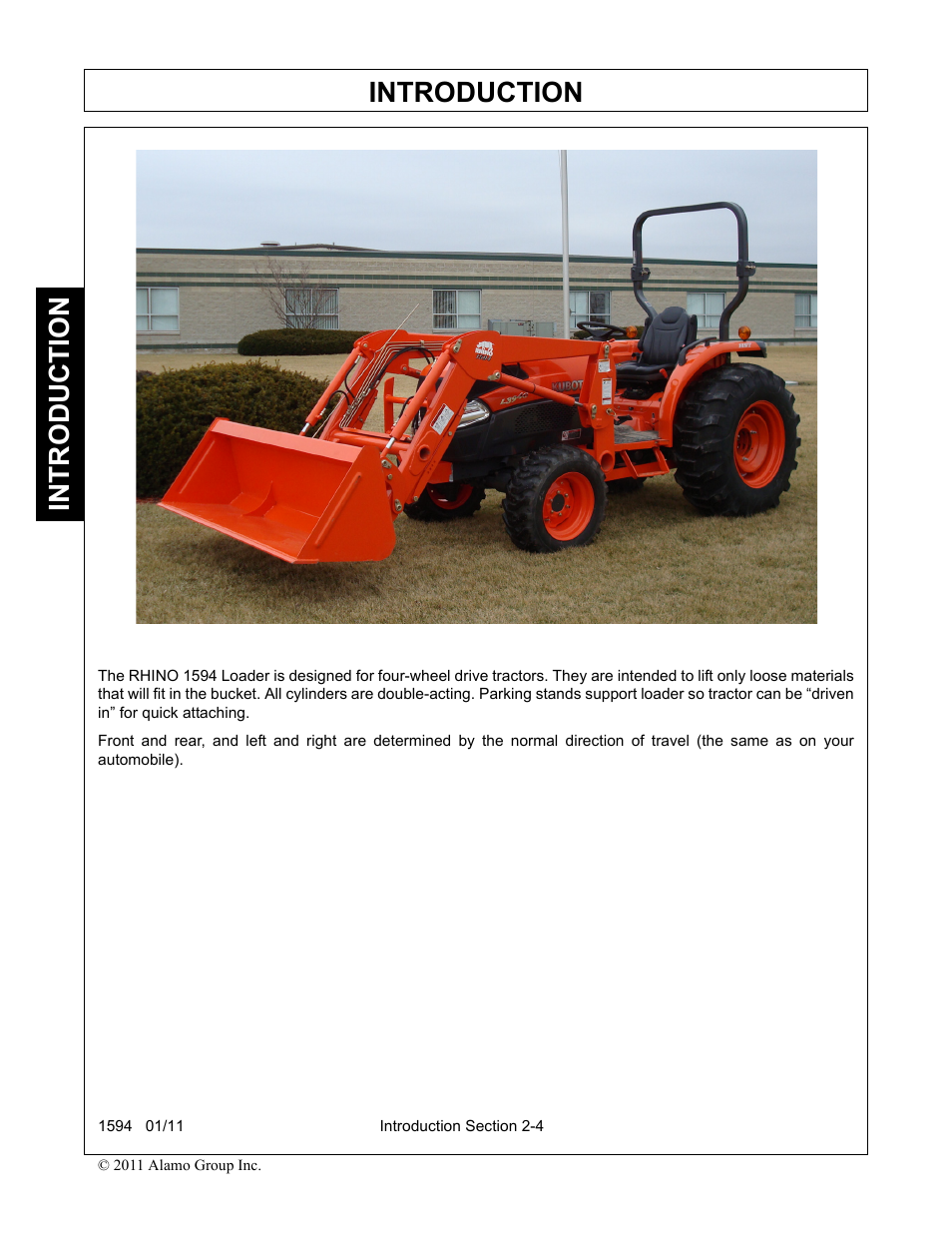 Introduction | Rhino Mounts 1594 User Manual | Page 32 / 102