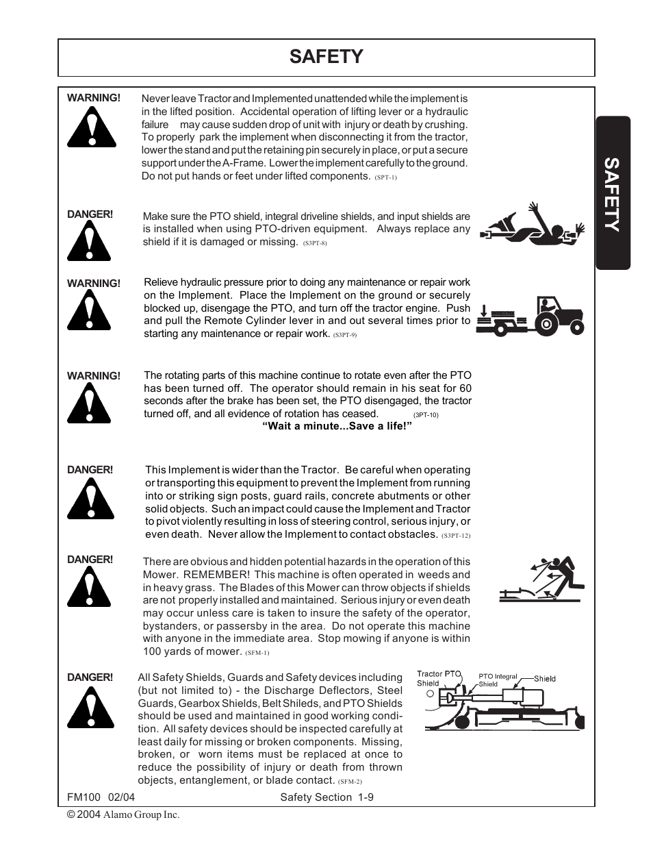 Safety | Rhino Mounts FM100 User Manual | Page 15 / 100