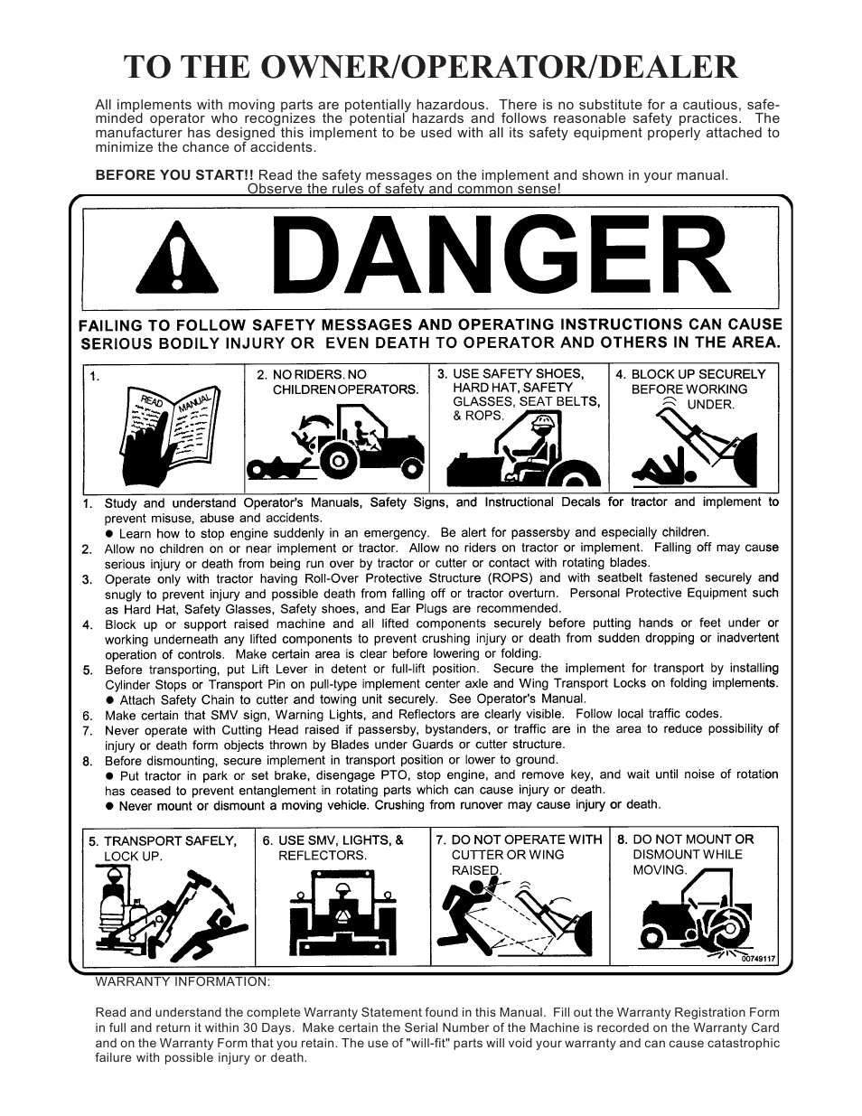 Rhino Mounts FM100 User Manual | Page 2 / 100