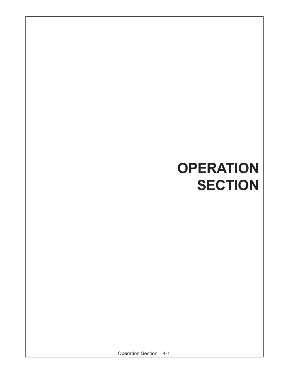Operation section -1 | Rhino Mounts FM100 User Manual | Page 75 / 100