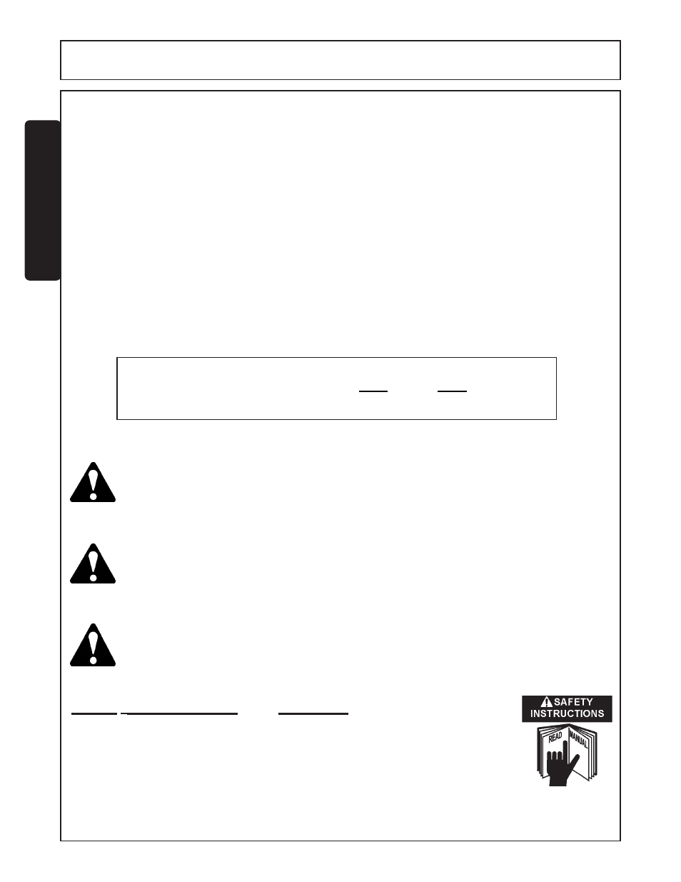 Safety information -2, Safety | Rhino Mounts FINISHING MOWERS GK6072 User Manual | Page 8 / 98