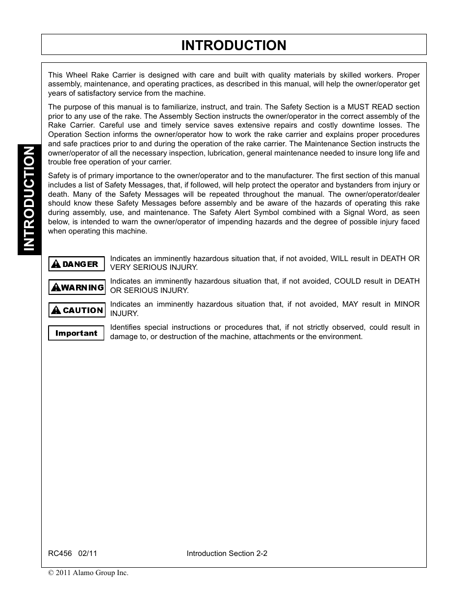 Introduction | Rhino Mounts RC456 User Manual | Page 26 / 72