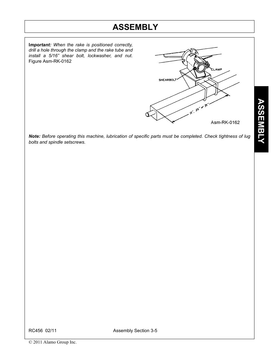 Assembly, Assembl y | Rhino Mounts RC456 User Manual | Page 33 / 72
