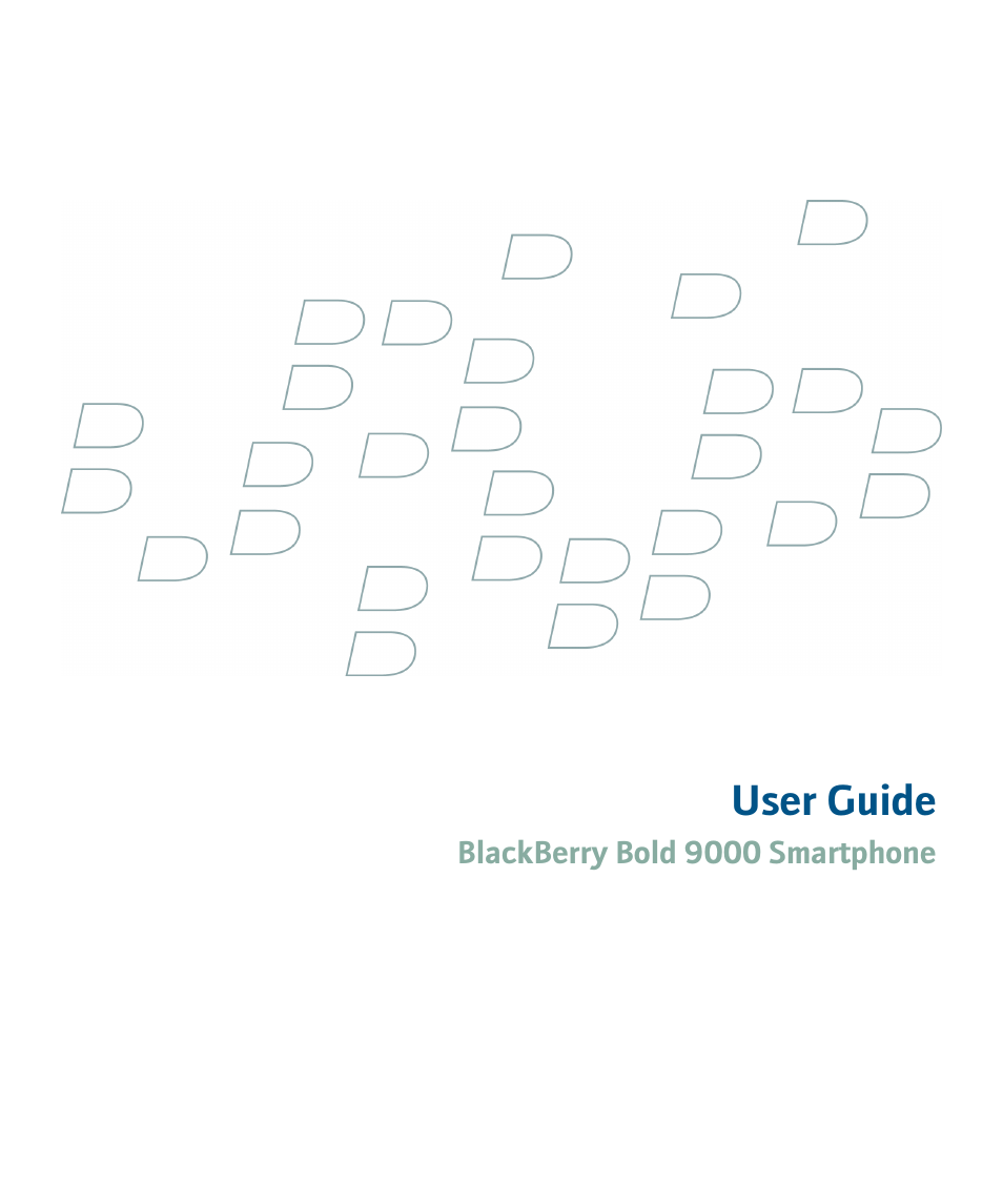 Blackberry 9000 User Manual | 275 pages