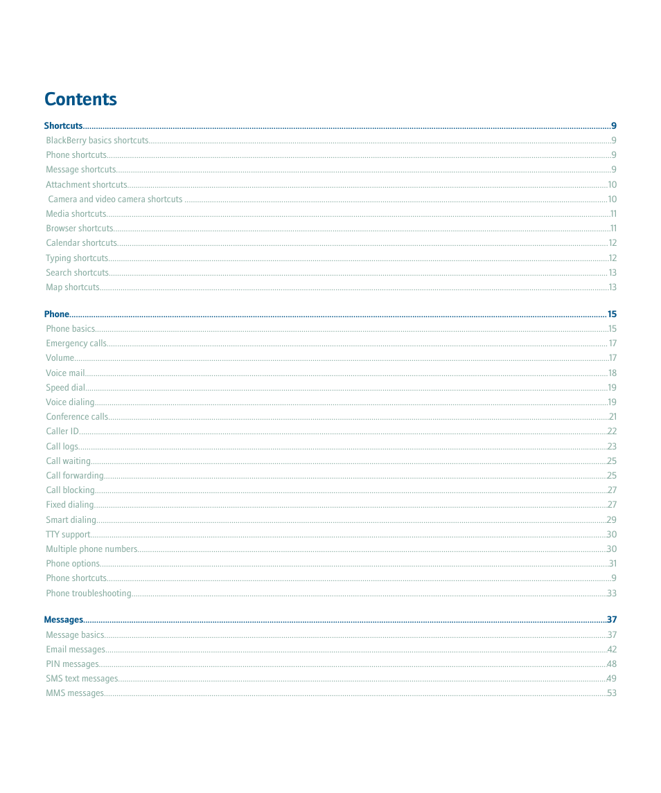 Blackberry 9000 User Manual | Page 3 / 275