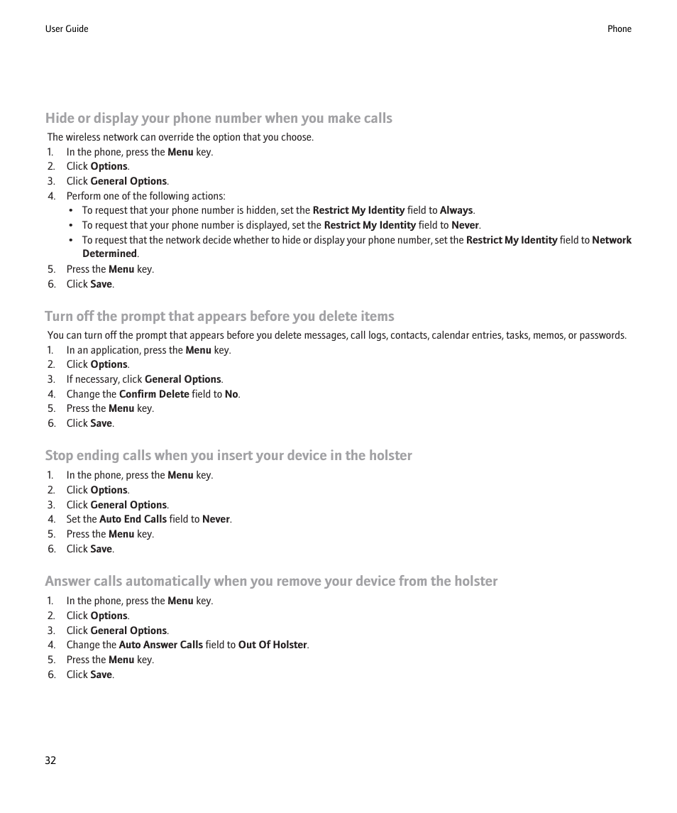 Blackberry 9000 User Manual | Page 34 / 275