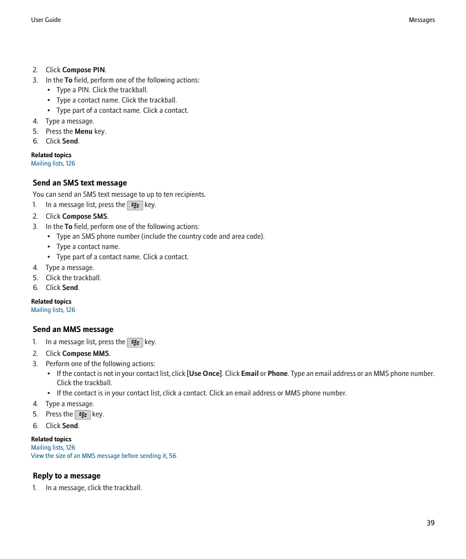 Blackberry 9000 User Manual | Page 41 / 275