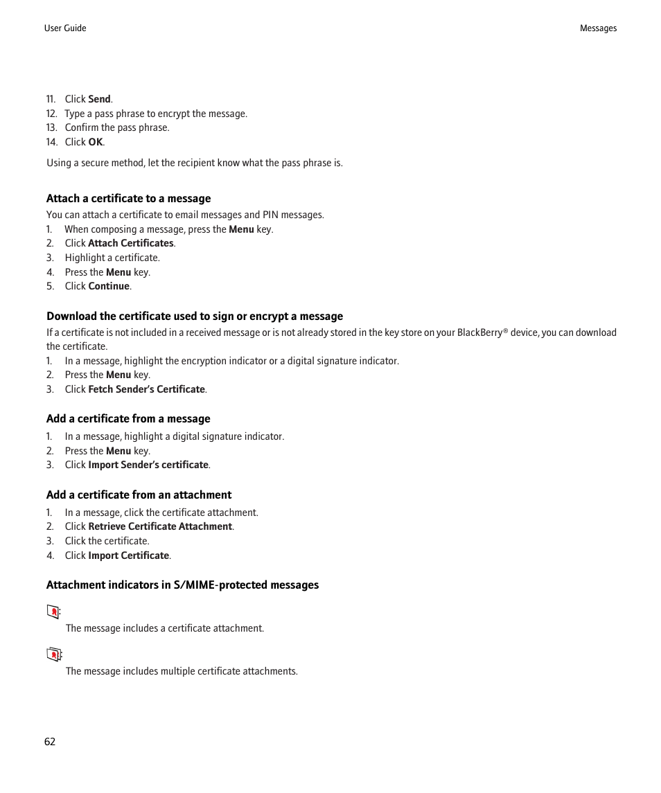 Blackberry 9000 User Manual | Page 64 / 275
