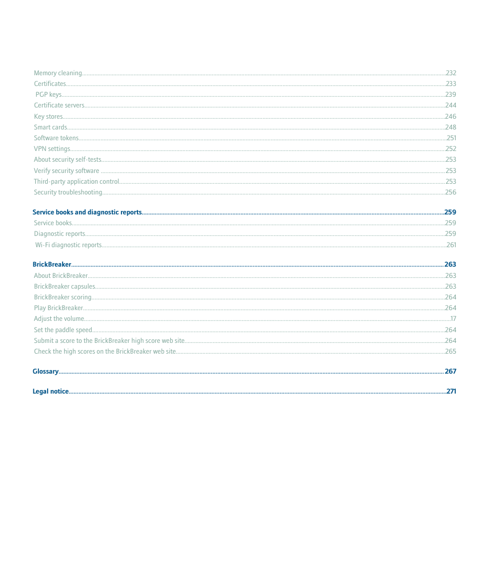 Blackberry 9000 User Manual | Page 9 / 275