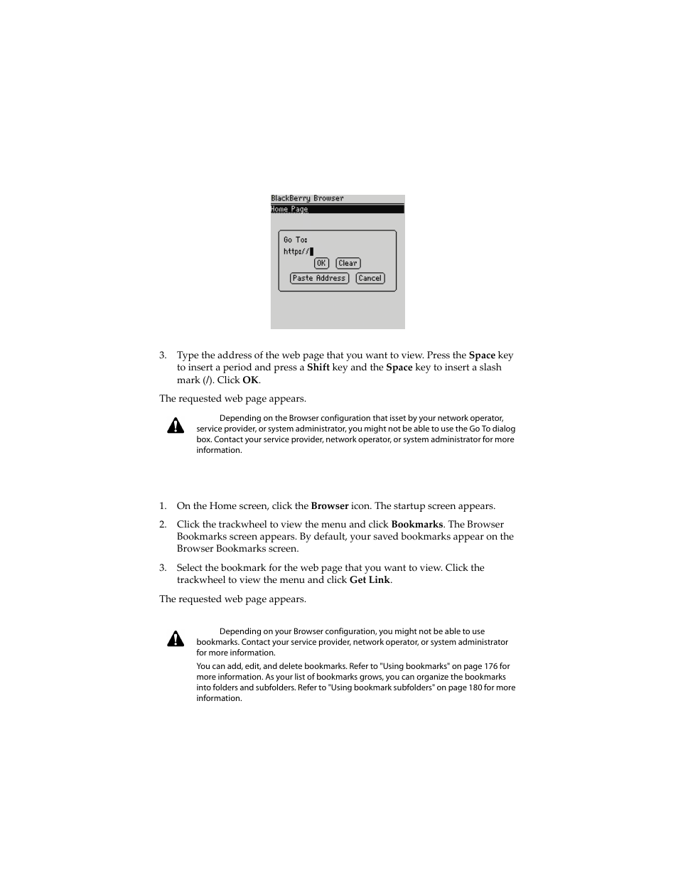 Blackberry 6210 User Manual | Page 169 / 311