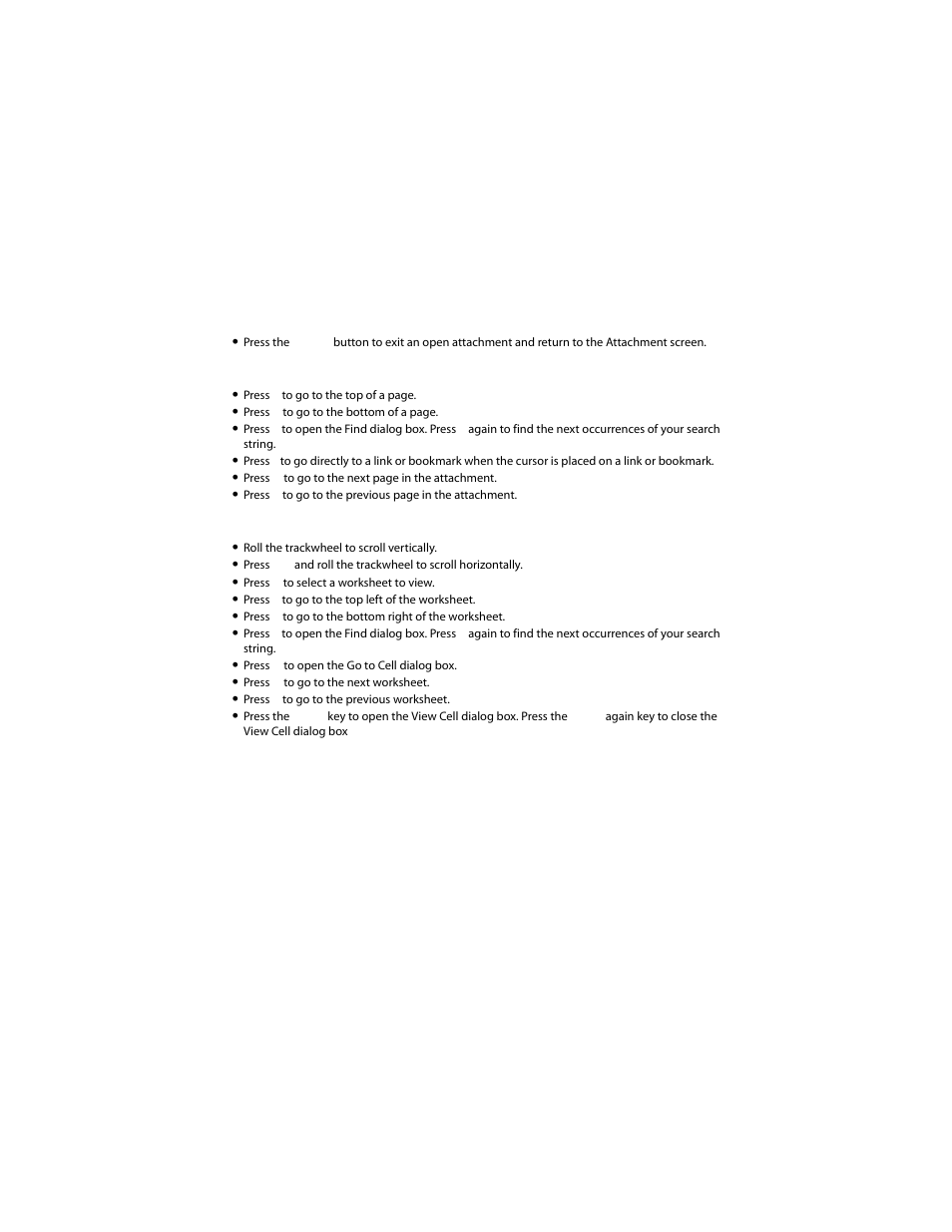Tips for using the attachment service application | Blackberry 6210 User Manual | Page 197 / 311