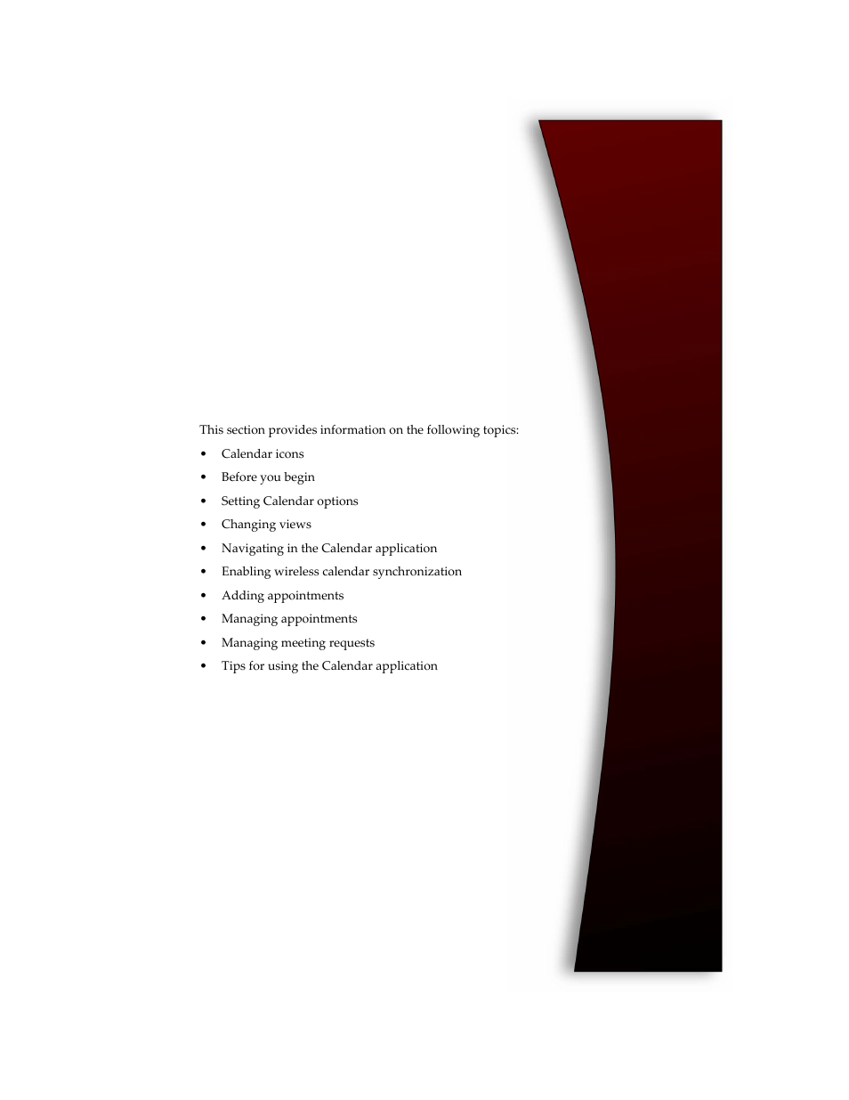 Calendar, Chapter 10 | Blackberry 6210 User Manual | Page 205 / 311