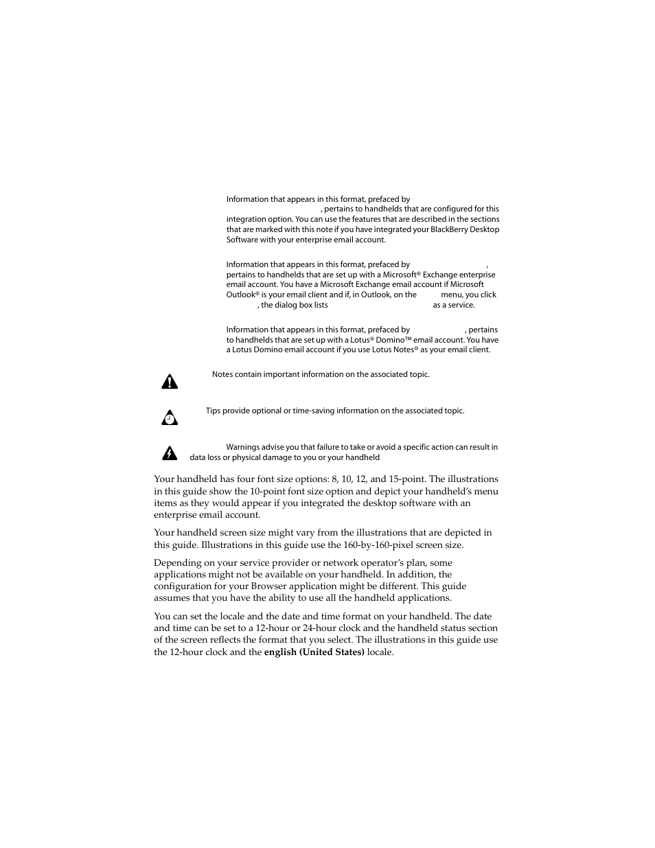 Blackberry 6210 User Manual | Page 24 / 311