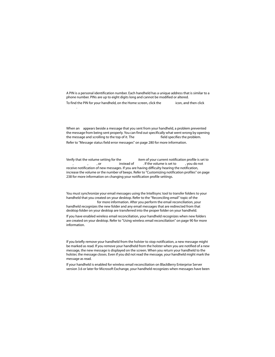 Messages | Blackberry 6210 User Manual | Page 267 / 311