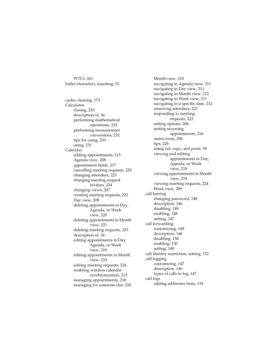 Blackberry 6210 User Manual | Page 296 / 311