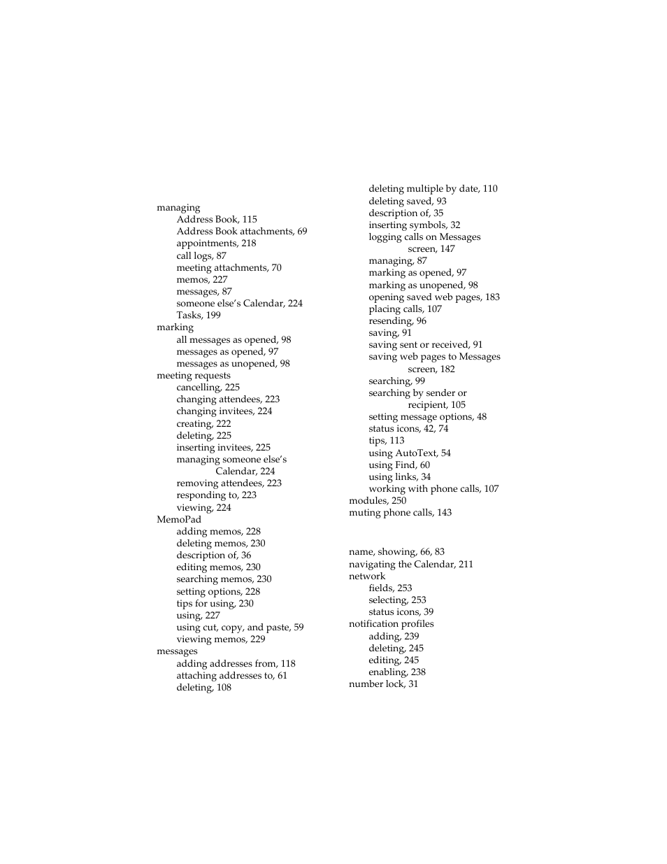 Blackberry 6210 User Manual | Page 303 / 311