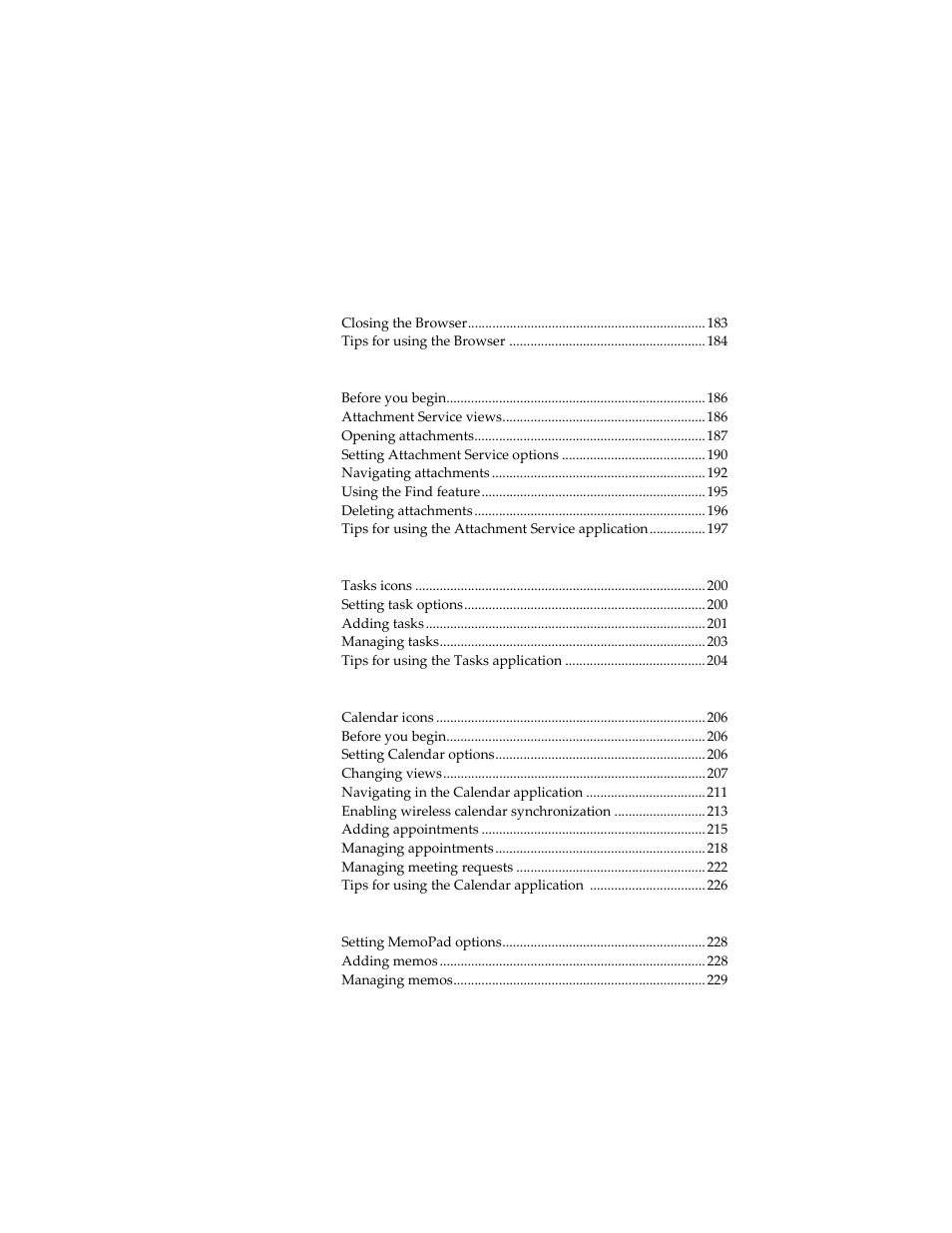 Blackberry 6210 User Manual | Page 6 / 311