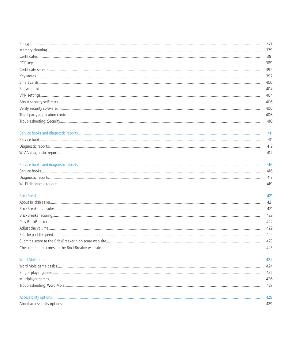 Blackberry CURVE 8980 User Manual | Page 11 / 443